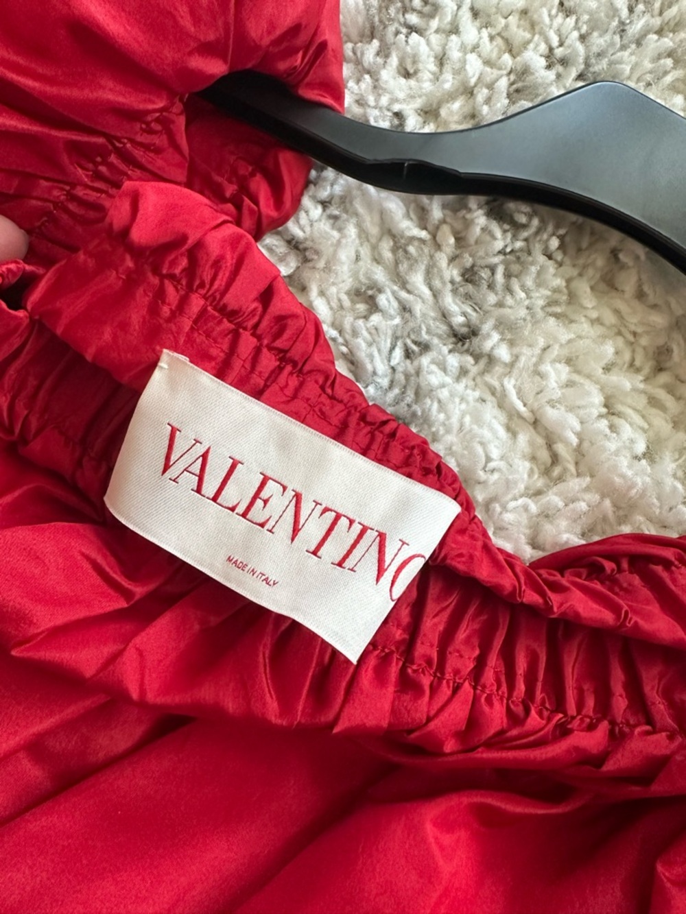 VALENTINO GARAVANI Off-the-shoulder taffeta mini dress  Size IT 40 - Picture 8 of 10